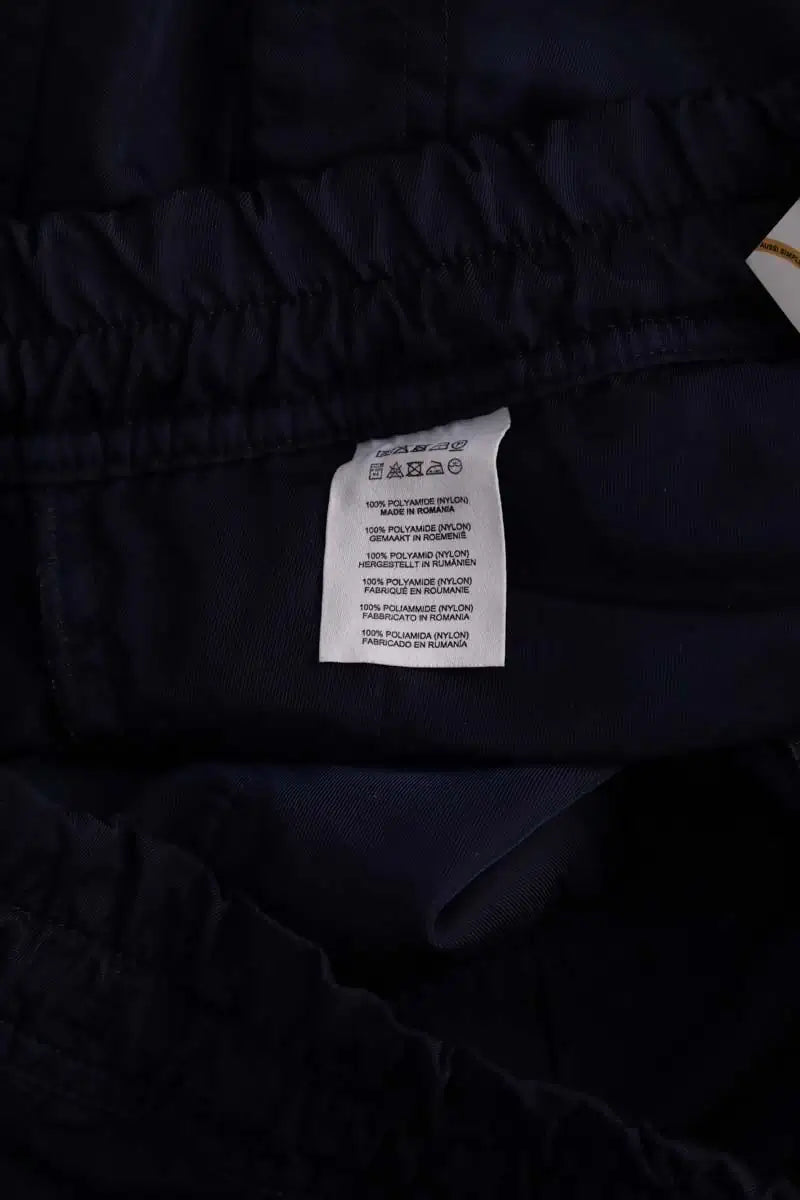 Pantalon droit Dries Van Noten Bleu en Synthétique