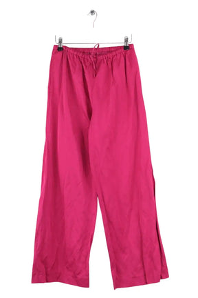 Pantalon droit Dries Van Noten Rose en Coton, taille XS - Seconde Main
