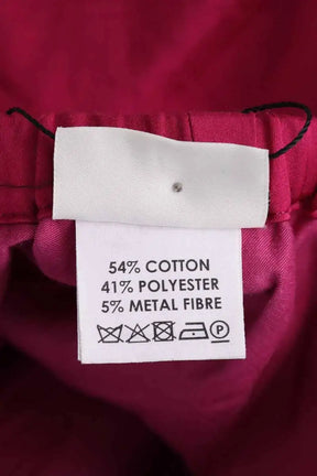 Pantalon droit Dries Van Noten Rose en Coton