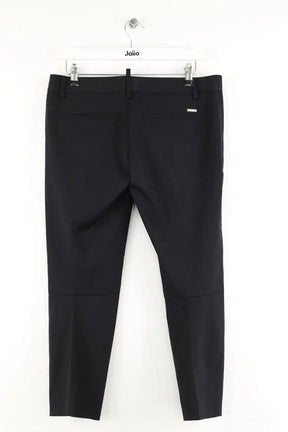 Pantalon droit Dsquared2 Noir en Laine