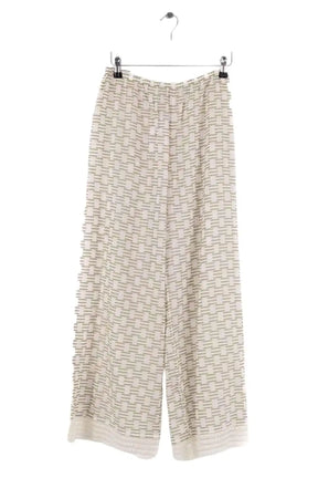 Pantalon droit Eres Blanc en Coton, taille S - Seconde Main