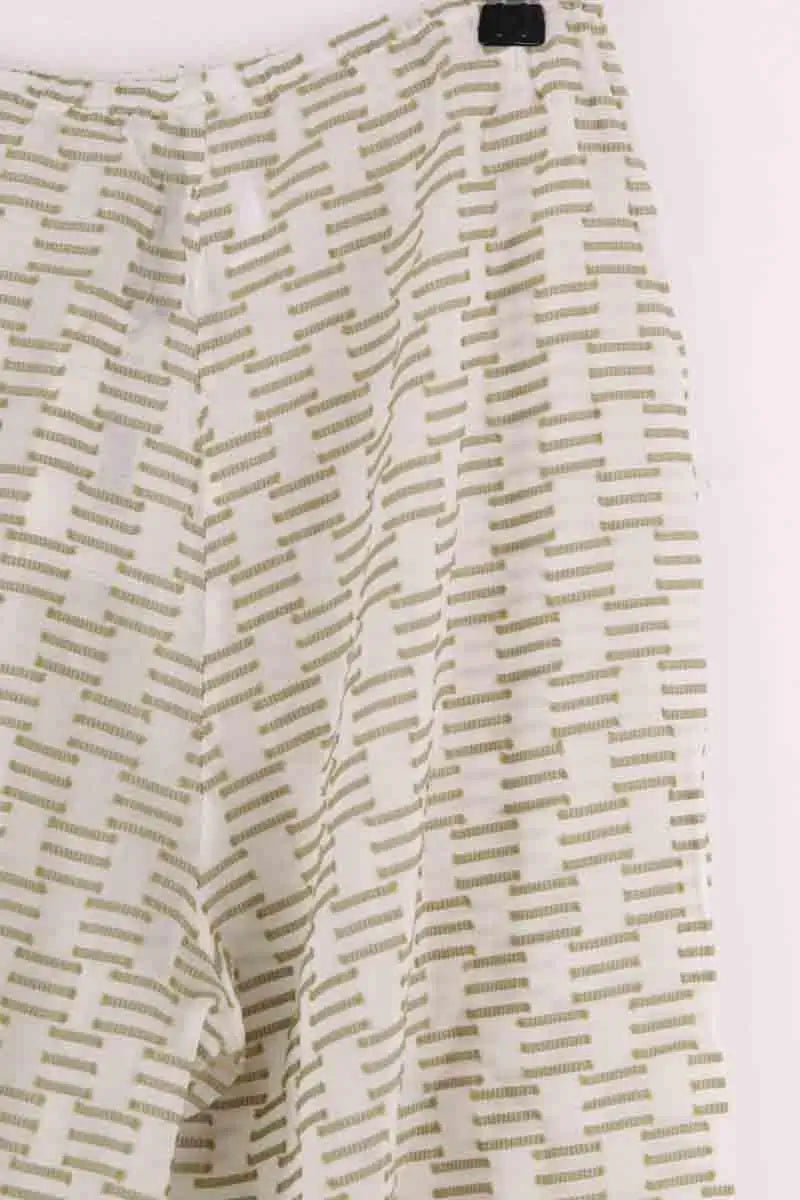 Pantalon droit Eres Blanc en Coton