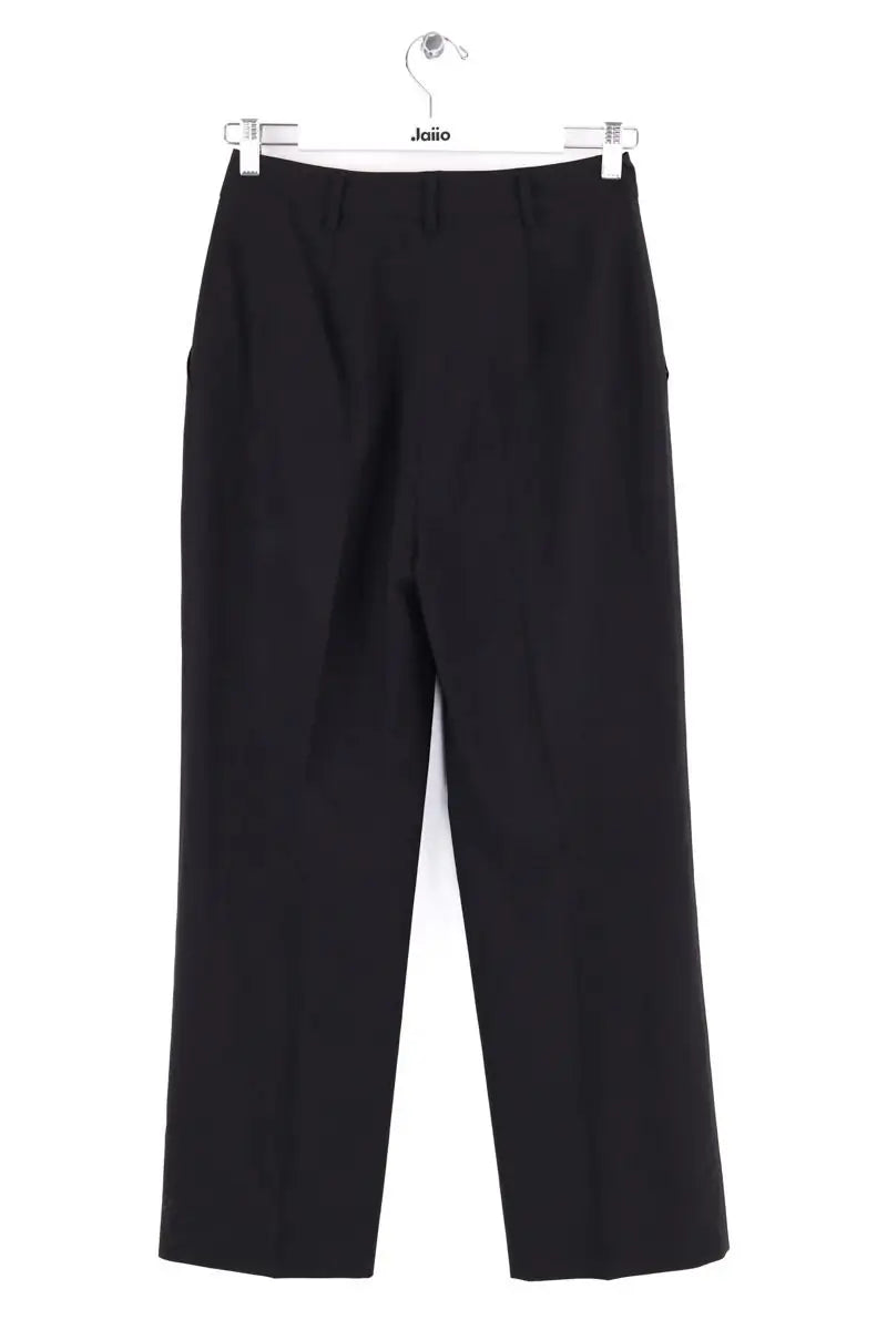 Pantalon droit Ermanno Scervino Noir en Synthétique