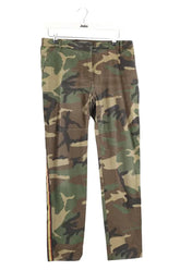 Pantalon droit Essentiel Antwerp Kaki en Coton, taille M - Seconde Main