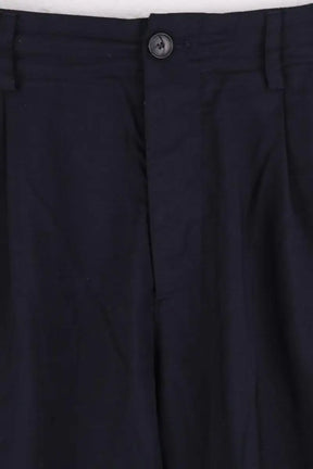 Pantalon droit Essentiel Antwerp Noir en Laine