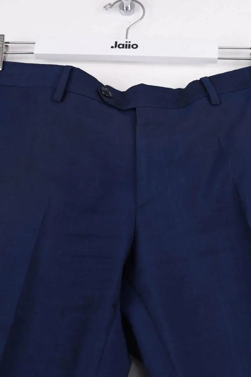 Pantalon droit Etro Bleu en Laine