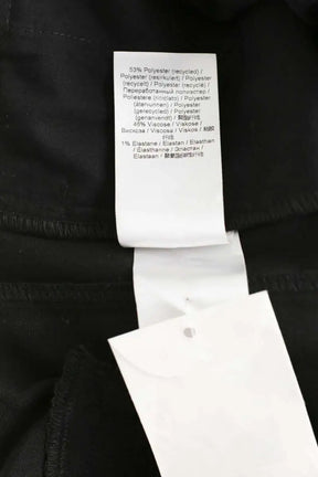 Pantalon droit Ganni Noir en Polyester