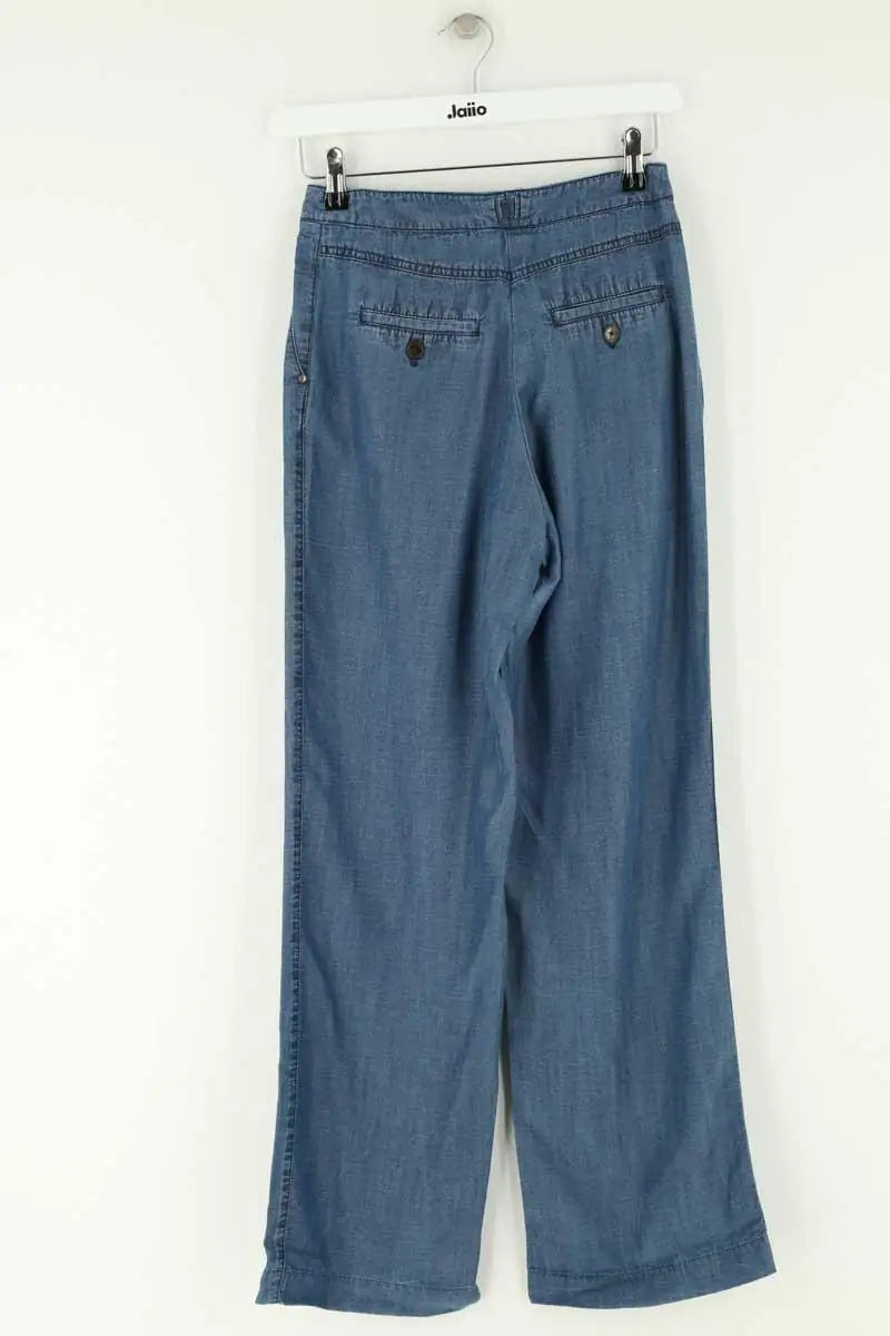 Pantalon droit Gerard Darel Bleu en Viscose