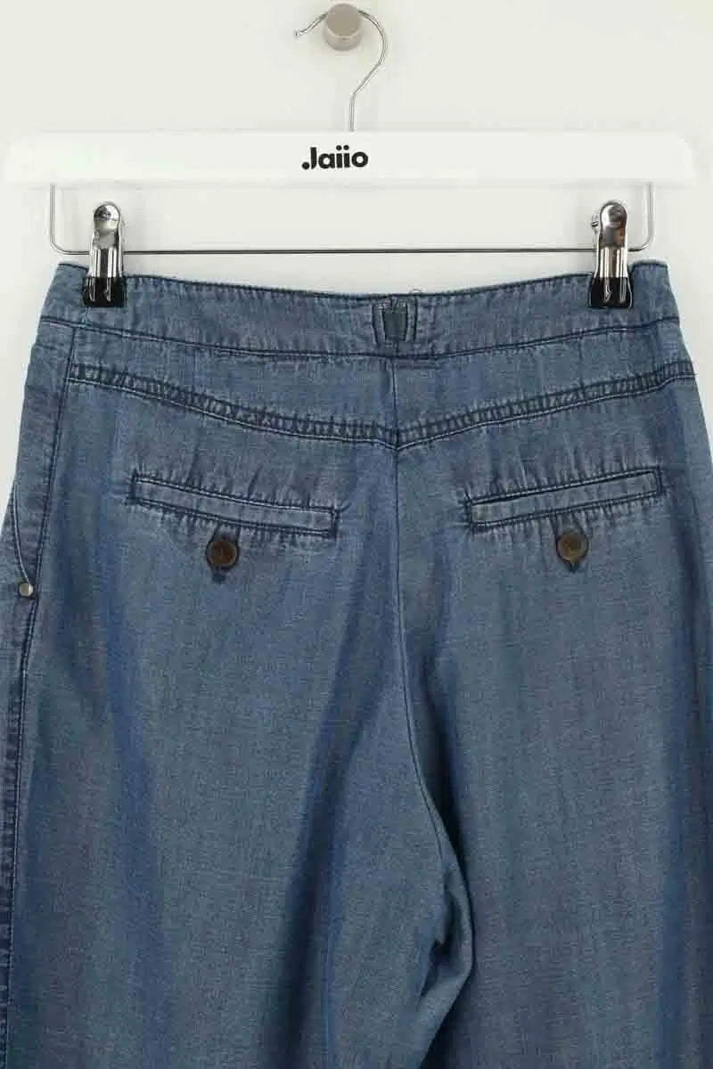 Pantalon droit Gerard Darel Bleu en Viscose