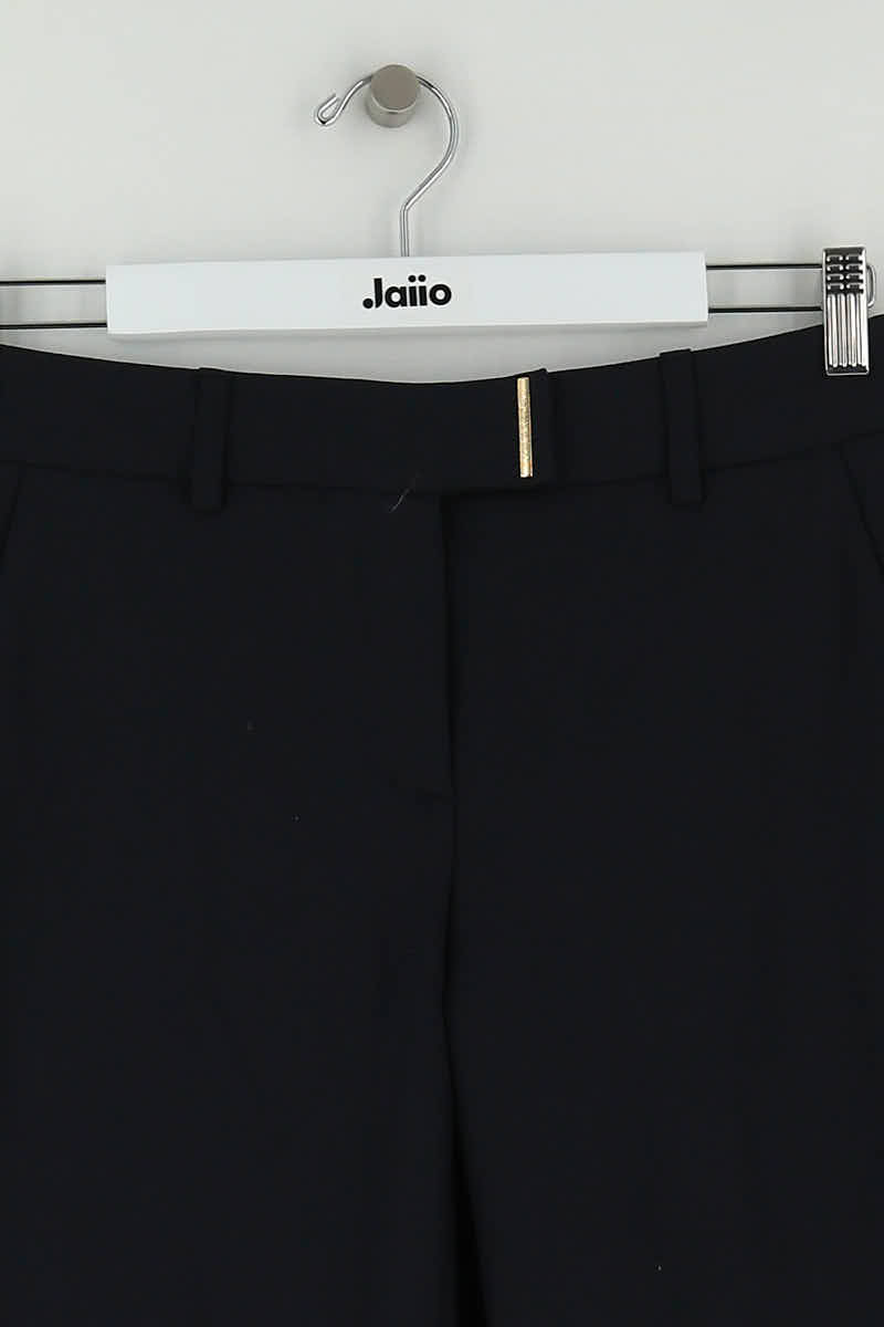 Pantalon droit Gerard Darel Marine en Polyester