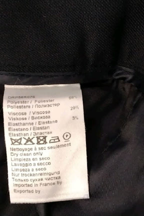 Pantalon droit Gerard Darel Marine en Polyester