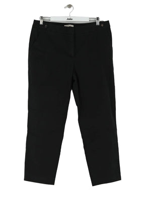 Pantalon droit Gerard Darel Noir en Coton, taille L - Seconde Main