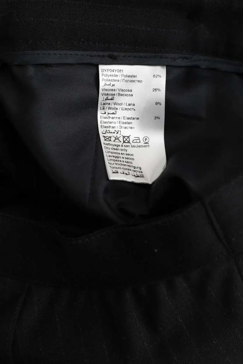 Pantalon droit Gerard Darel Noir en Polyester