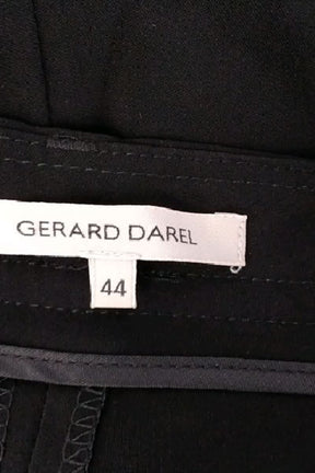 Pantalon droit Gerard Darel Noir en Polyester