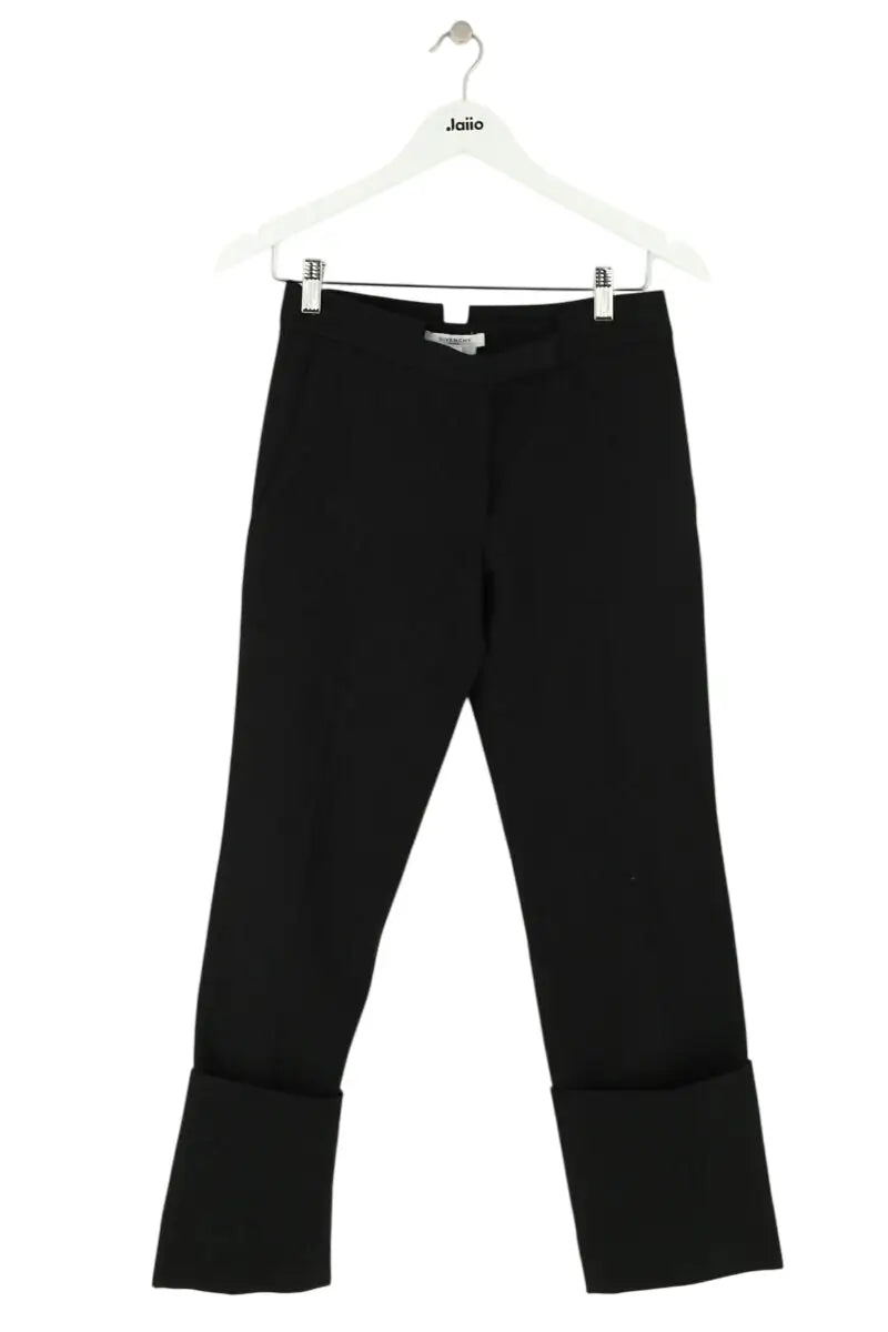 Pantalon droit Givenchy Noir en Laine, taille S - Seconde Main