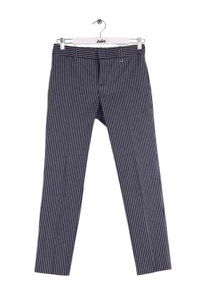 Pantalon droit Gucci Bleu en Coton, taille S - Seconde Main