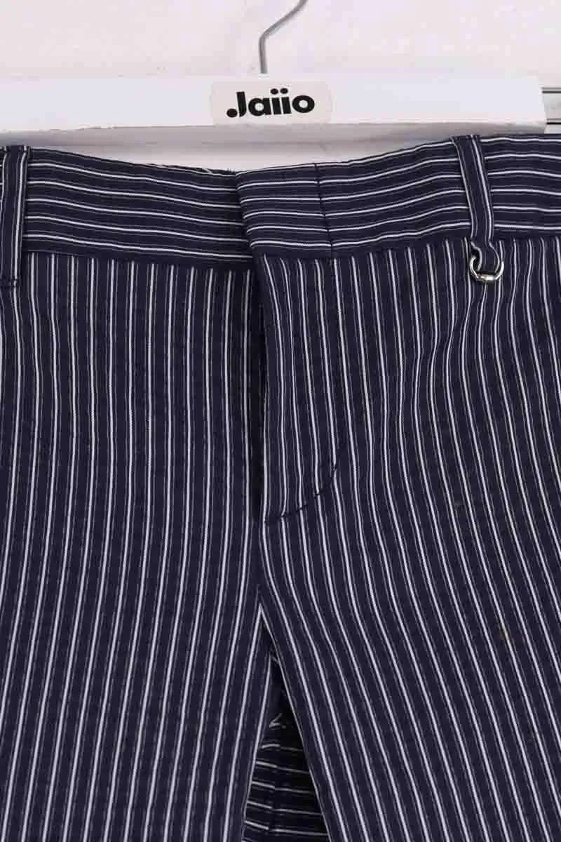 Pantalon droit Gucci Bleu en Coton