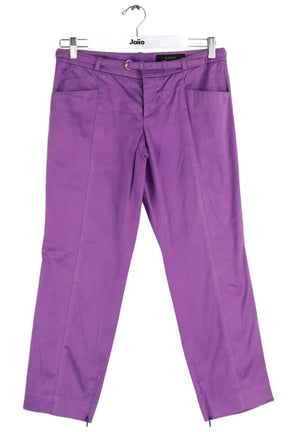 Pantalon droit Gucci Violet en Coton, taille M - Seconde Main