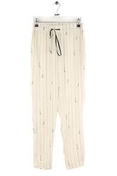 Pantalon droit Heimstone Blanc en Polyester, taille S - Seconde Main