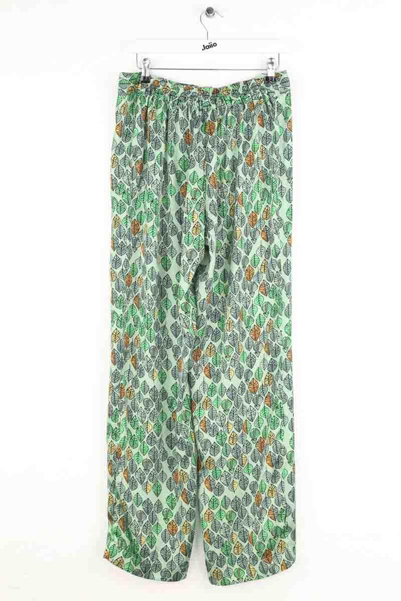Pantalon droit Heimstone Vert en Polyester