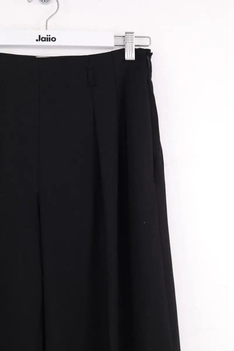 Pantalon droit Hermès Noir en Laine
