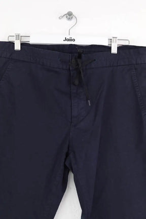 Pantalon droit Hugo Boss Bleu en Coton