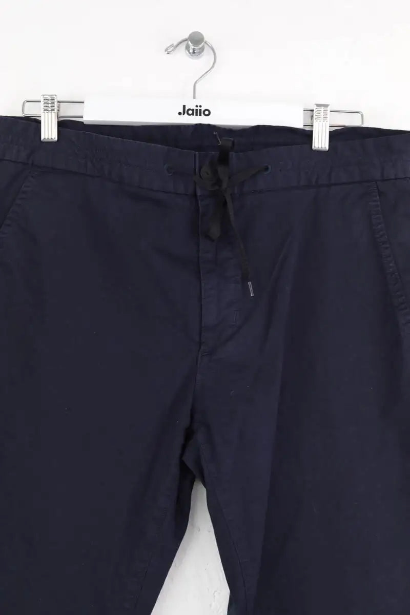 Pantalon droit Hugo Boss Bleu en Coton