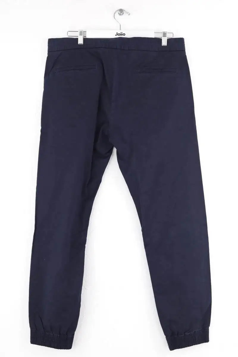 Pantalon droit Hugo Boss Bleu en Coton