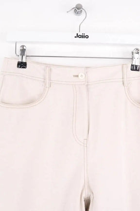 Pantalon droit Icicle Blanc en Coton