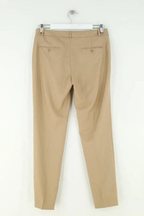Pantalon droit INDRESS Beige en Laine