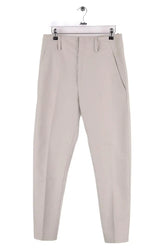 Pantalon droit Isabel Marant Étoile Gris en Coton, taille S - Seconde Main
