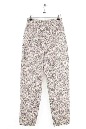 Pantalon droit Isabel Marant Étoile Gris en Coton