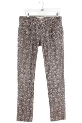 Pantalon droit Isabel Marant Étoile Noir en Coton, taille M - Seconde Main