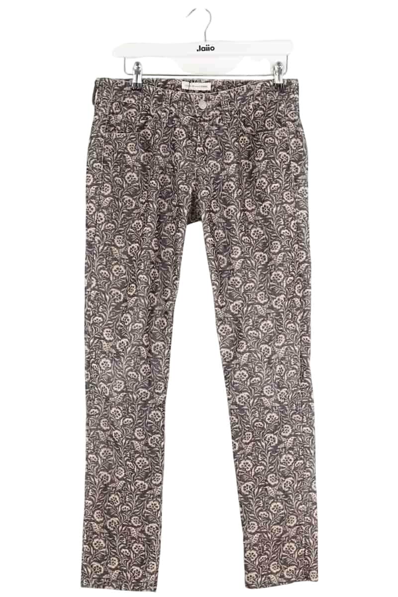 Pantalon droit Isabel Marant Étoile Noir en Coton, taille M - Seconde Main