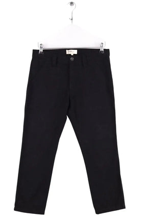 Pantalon droit Isabel Marant Étoile Noir en Coton, taille S - Seconde Main