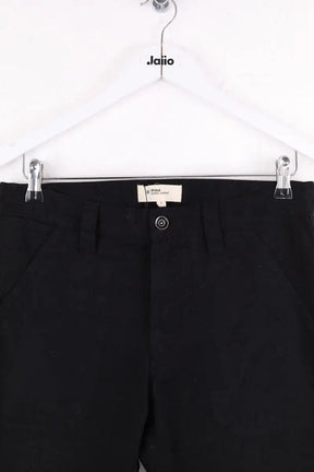 Pantalon droit Isabel Marant Étoile Noir en Coton