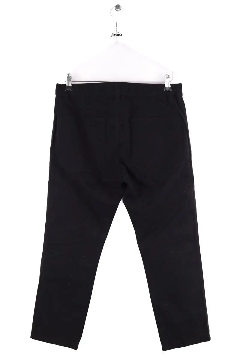 Pantalon droit Isabel Marant Étoile Noir en Coton
