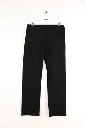 Pantalon droit Isabel Marant Étoile Noir en Viscose