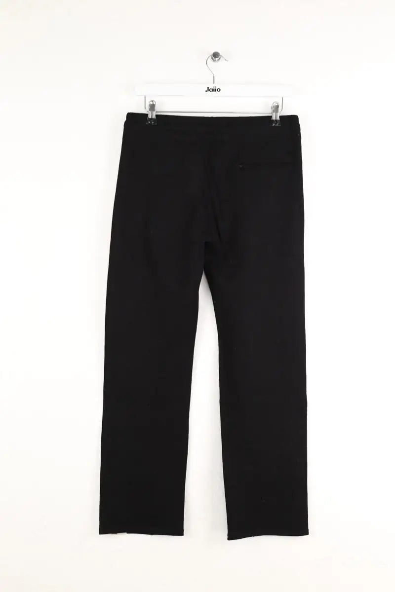 Pantalon droit Isabel Marant Étoile Noir en Viscose