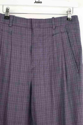 Pantalon droit Isabel Marant Étoile Violet en Lin