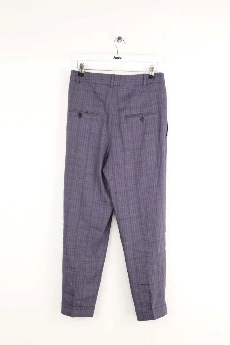 Pantalon droit Isabel Marant Étoile Violet en Lin