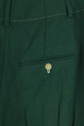 Pantalon droit Isabel Marant Vert en Viscose