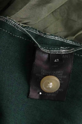 Pantalon droit Isabel Marant Vert en Viscose