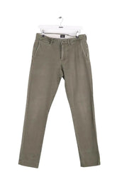 Pantalon droit J.Crew Kaki en Coton, taille S - Seconde Main