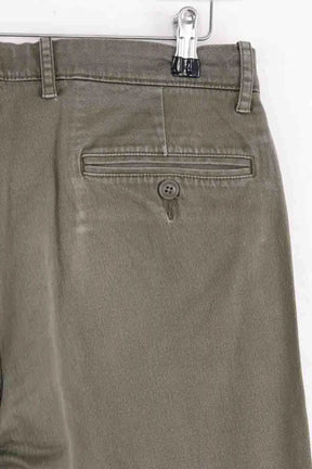 Pantalon droit J.Crew Kaki en Coton