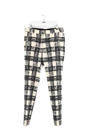 Pantalon droit Jean Paul Gaultier Blanc en Laine, taille XXL - Seconde Main