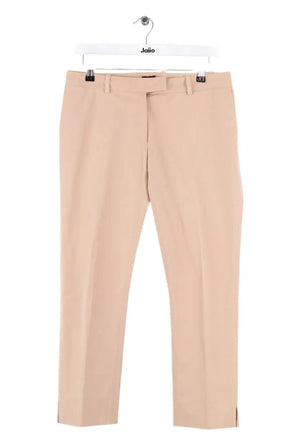 Pantalon droit Joseph Beige en Coton, taille M - Seconde Main