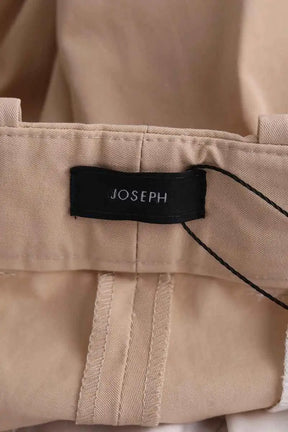 Pantalon droit Joseph Beige en Coton