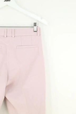 Pantalon droit Joseph Gabardine Rose en Viscose