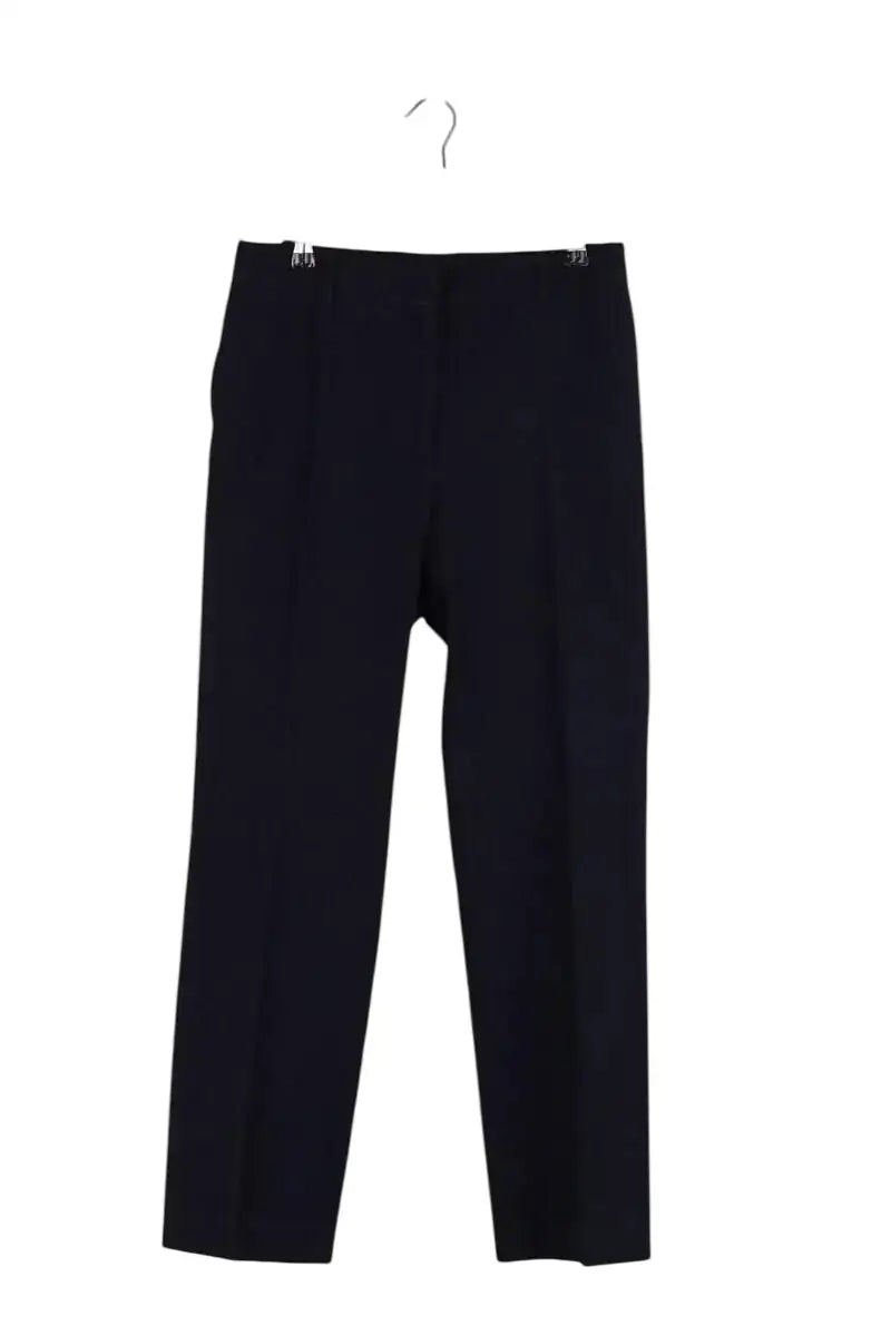 Pantalon droit Joseph Marine en Viscose, taille L - Seconde Main